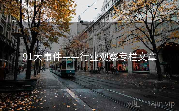 91大事件——行业观察专栏文章