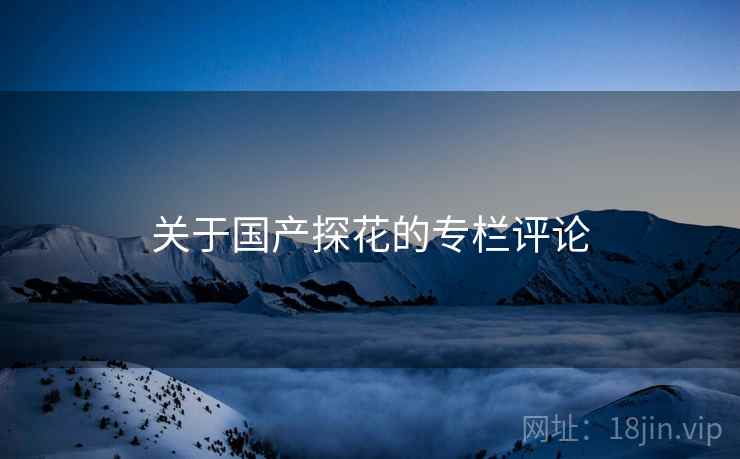 关于国产探花的专栏评论