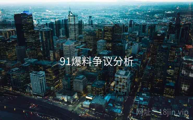 91爆料争议分析