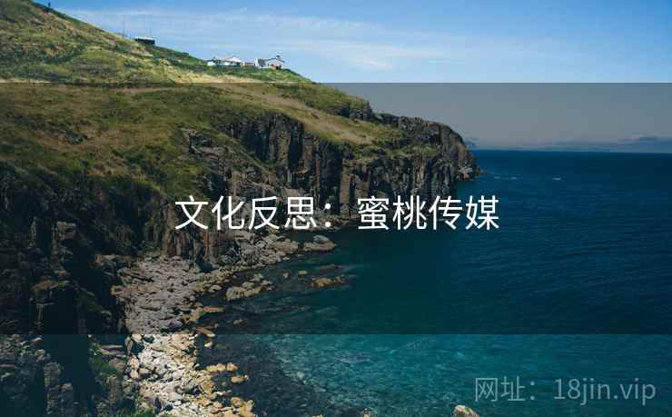 文化反思:蜜桃传媒